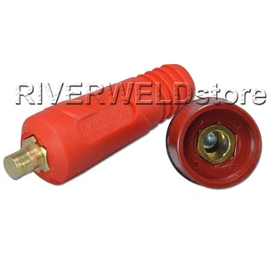 DKJ10-25 DKZ10-25 Ajuste Rápido TIG Cable Panel Conector Toma Color Rojo - Imagen 1 de 4