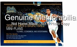 NCAA Genuine Memorabilia - UCLA Bruins Malcolm Lee 2010 2011 #3 Ad Flyer 5 x 7 - Picture 1 of 1