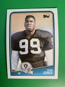 1988 Topps Sean Jones #334 Los Angeles Raiders - Picture 1 of 2