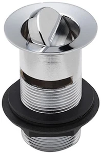 Basin Flip Top Swivel Waste Slotted Chrome - Picture 1 of 1