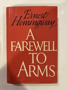 A FAREWELL TO ARMS (FAREWELL TO ARMS) By Ernest Hemingway -1983 Hardcover *VG* - Picture 1 of 10