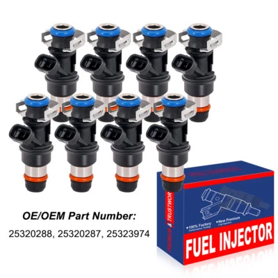 Inyectores de combustible de alta calidad para Chevrolet Express 2500 2003-2007 4,8 L 25317628 Foto 1 de 4