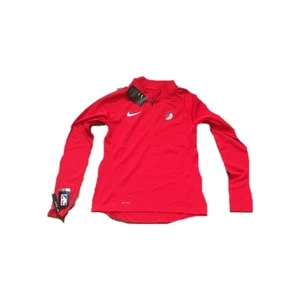 NWT NEW Portland Trail Blazers Nike Women's Dri Fit Pullover Jacket Small - Picture 1 of 2