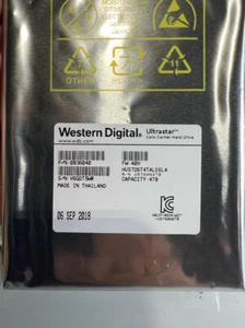 0B36040 - WD Ultrastar DC HC310 4TB 7200 RPM 512e SATA 6Gb/s 3.5-Inch Enterprise - Afbeelding 1 van 3