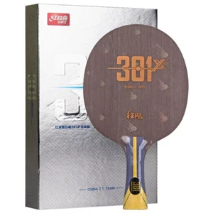 DHS 301X Ping Pong Table Tennis Blade Racket 5+2 Ply Arylate-Carbon Fiber Blade - Picture 1 of 11