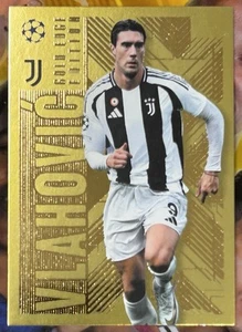 Topps 2024-25 UCC Match Attax Extra - DUSAN VLAHOVIC (JUVENTUS) Gold Edge GOL7 - Imagen 1 de 2