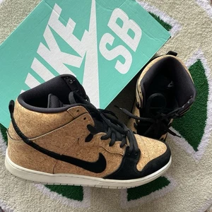 2015 Größe 12 Nike Dunk Premium SB High Cork 313171-26 Herren SELTEN OVP - Bild 1 von 7