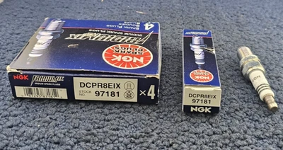 (QUANTIDADE 4) NGK 97181 DCPR8EIX3 Iridium IX vela de ignição compatível com 2001-2006 BMW M3 - Imagem 1 de 4