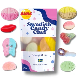 Mix - Bubs Swedish Candy - Variety Pack - Hand Packed in Sweden - .5LB - Picture 1 of 12