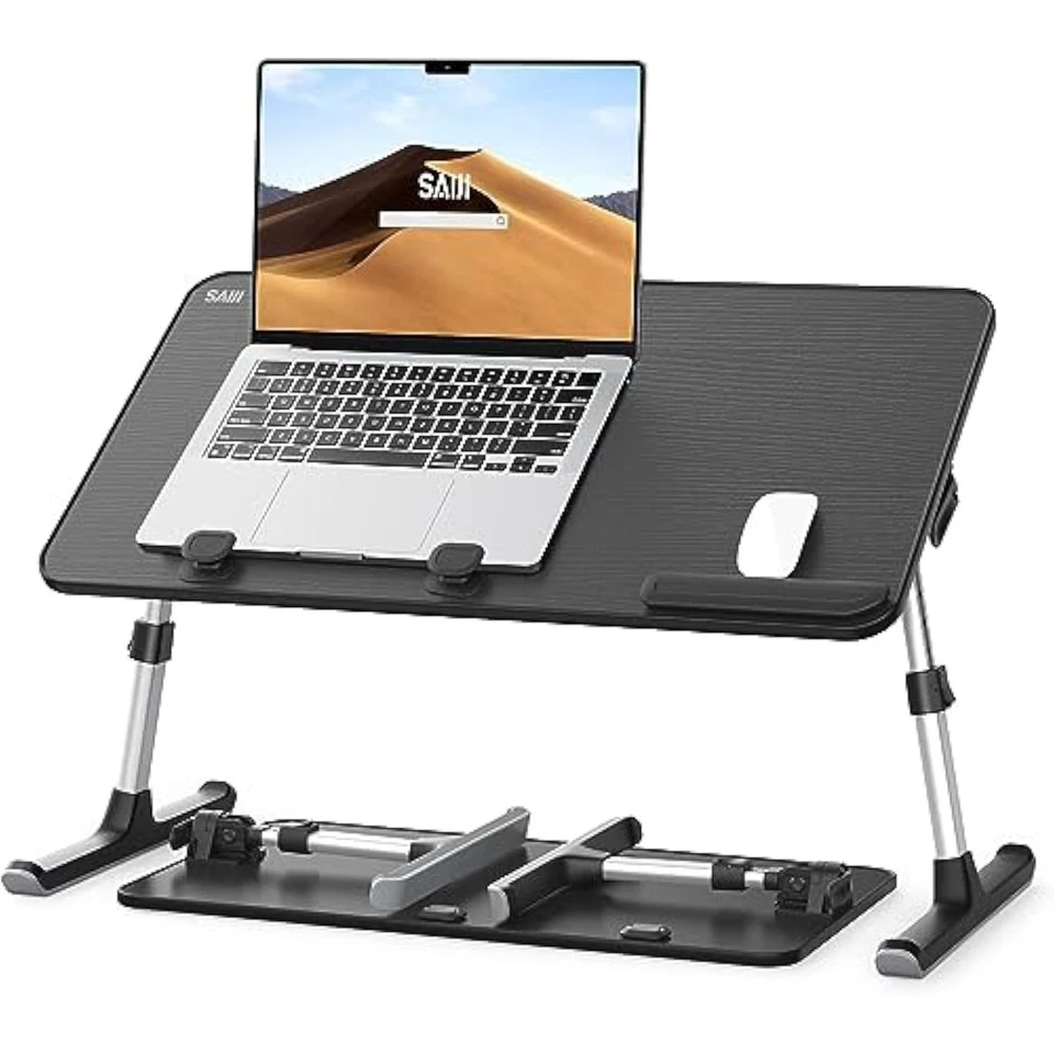 Laptop desk for bed,  lap desks bed trays for eating writing, adjustab - Image 1 of 1