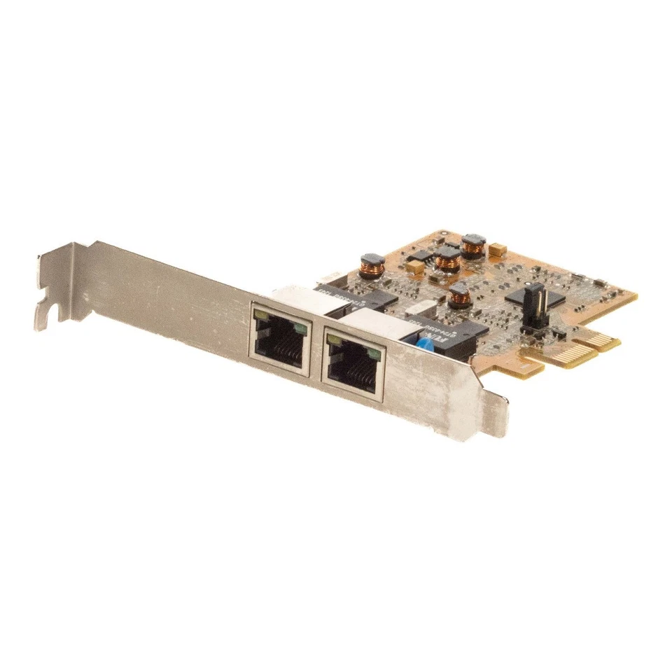 Netzwerkkarte STARTECH ST1000SPEXD3 DUAL PORT RJ-45 1GbE PCIe x1 - Bild 1 von 3