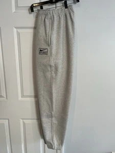 NWT Nike x Stussy Gray Grey Sweatpants Size Small - Picture 1 of 6