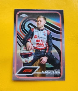 2024 Formula 1 Topps Chrome Kevin Magnussen #16 F1 Portrait  Refractor  - Picture 1 of 2