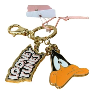 Looney Tunes Duffy Duck LTKEY07 RING SCHLÜSSELANHÄNGER ARMBÄNDER mit 1 ANHÄNGER - Bild 1 von 4