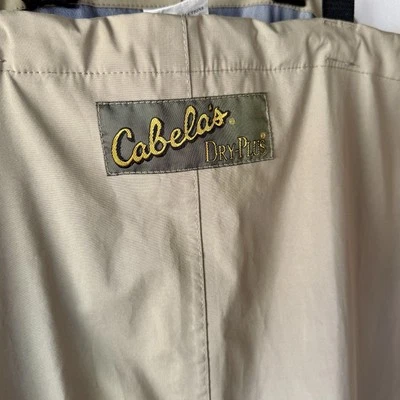 Cabela's Chest Waders Dry-Plus Men Large Tall 83-0204 Neoprene Booties Worn Once - Image 1 of 4