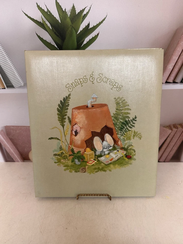 Hallmark Cheddar & Co. 1976 de colección Álbum de recortes de mouse álbum de fotos instantáneas y restos Foto 1 de 4