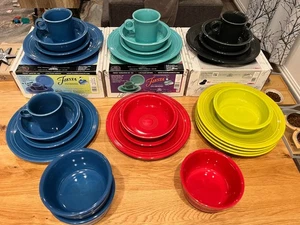 FIESTA FIESTAWARE HLC 4 PIECE SET - YOU CHOOSE COLOR! - Picture 1 of 14