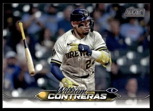 2024 Topps Stadium Club William Contreras #170 Milwaukee Brewers Baseballkarte - Bild 1 von 2