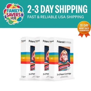 Hi-Print 2x3 Photo Paper - Triple Cartridge Pack for Perfect Customization - Picture 1 of 9