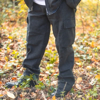 Classic Wool Cargo Pants - Image 1 of 4