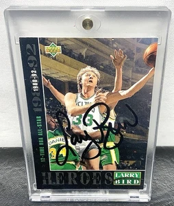 *SIGNED* NM Upper Deck 1993 ‘12 Time NBA All Star’ Larry Bird W/ COA (23708) - Bild 1 von 22