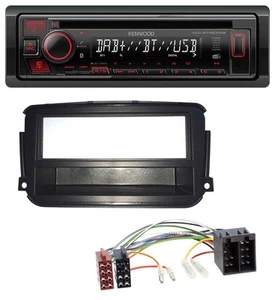 Kenwood MP3 CD USB Bluetooth DAB Autoradio für Smart ForTwo (451, ab 2010) - Bild 1 von 6