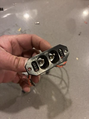 Fromeco Miracle Dual Receiver Switch For Balsa R/c Model Airplane - Image 1 of 4