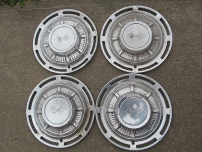 1959  Chevy Impala  hubcaps  GM - Image 1 of 4