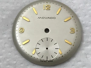 Original Vintage Movado Cal. Esfera 125 - Imagen 1 de 5