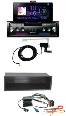 Pioneer DAB Bluetooth MP3 USB Autoradio für VW Polo, Lupo, Fox, Passat, T5 - Bild 1 von 4