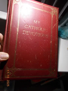 1955 Issue Hardcover Book My Catholic Devotions, Beautiful Illustrations - Bild 1 von 6