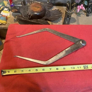 RARE L.S.Starrett 12" Inside Calipers EARLY DESIGN Hard To Find - Picture 1 of 15