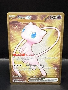 Pokémon Mew ex - (151 Carta de Metal) 205/165 Sv: Escarlata y Violeta 151 Regular - Imagen 1 de 5
