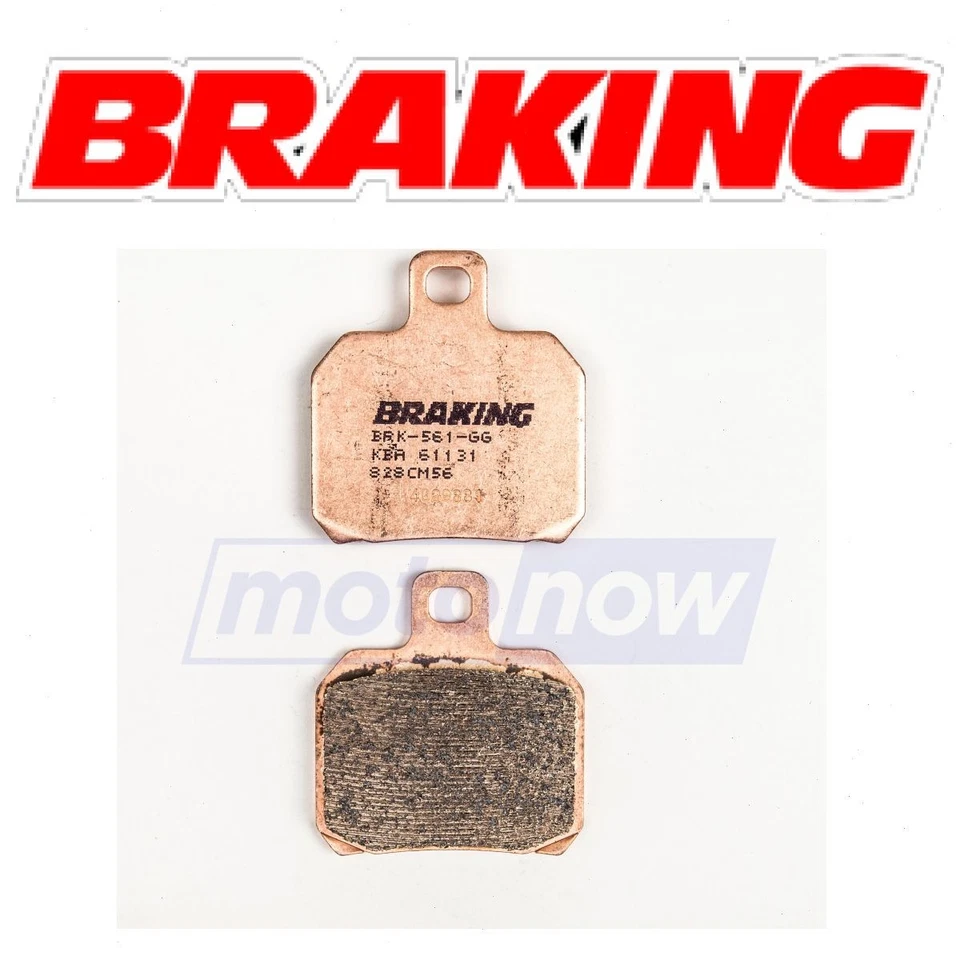 Braking Rear CM56 Sintered Metal Pads for 2014 Bimota BB3 - Brake Brake sj - Image 1 of 4