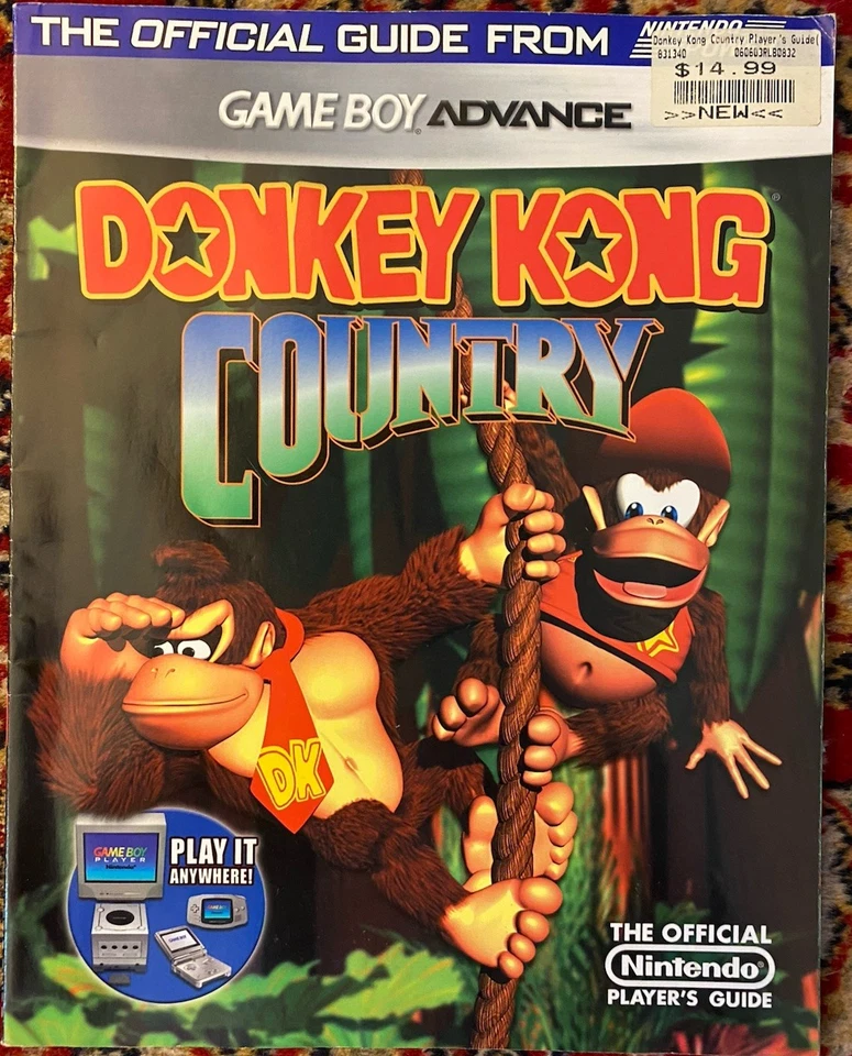 Donkey Kong Country Game Boy Advance Official Players Guide 2003 - Image 1 of 1