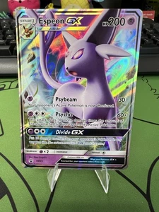 Pokemon TCG - Espeon GX SM35 - Sun & Moon - Promo - LP/MINT - Picture 1 of 3