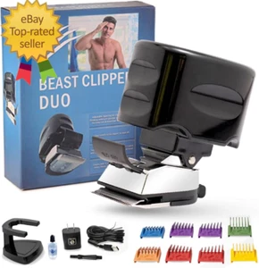 Beast Clipper Duo : Ultimate Home Haircut & Grooming Kit for Men/Women - DIY Hai - Picture 1 of 12