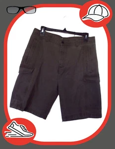 32 Pantalones Cortos TASSO ELBA Planos Informales Carga Bolsillo Para Hombres Estándar 9" Largo Excelente Ajuste - Imagen 1 de 6