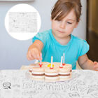 Geburtstagsfeier Tischdecke Papiertischdecke Kindergeburtstag Schmücken