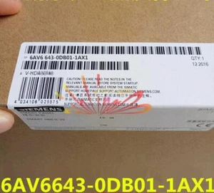 SIEMENS MP 277 8" TOUCH PANEL 6AV6643-0DB01-1AX1 6AV6 643-0DB01-1AX1 nuovo con scatola - Foto 1 di 1