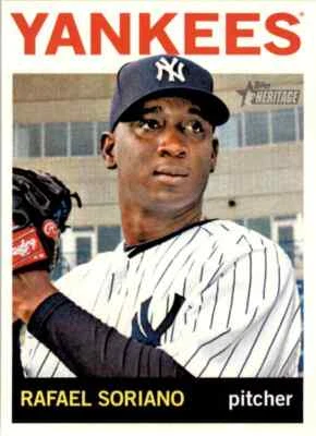 2013 Topps Heritage Rafael Soriano New York Yankees #296 - Image 1 of 2