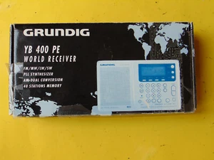 Grundig Yacht Boy YB 400 PE AM/FM/MW/LW/SW SBB World Receiver Set - Works Great! - Zdjęcie 1 z 22