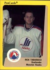 1989-90 ProCards AHL #45 Rick Tabaracci
