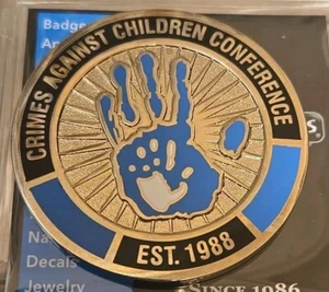 2024 Dallas Crimes Against Children Conference ICAC Challenge Coin North Texas  - Picture 1 of 2