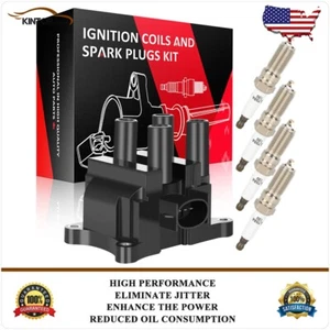 Ignition Coil & 4 Spark Plug Kits For Mazda 6 2001-2010 B2300 2.3L Tribute 2.0L - Picture 1 of 19