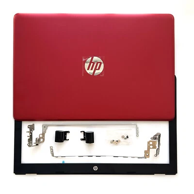 For HP 15BS 15-BS LCD Back Cover + Front Bezel + Hinges Cover + 10 Screws - Image 1 of 4