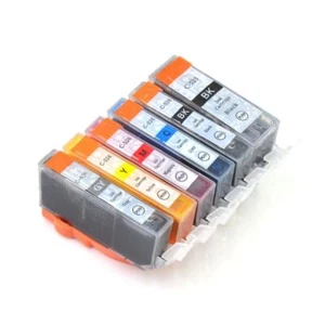 Any 1x Ink Cartridge For PGI-525 BK CLI-526 CMY Canon Pixma MG5150 MG6150 MG5350 - Picture 1 of 7