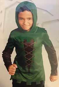 Hyde & Eek Kids Small Medium or Large FOREST HUNTER Robin Hood Halloween Costume - Picture 1 of 10