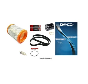 Ducati Monster 696 12-14 Full Service Kit Timing Belt Spark Plug Air Oil Filter - Picture 1 of 1