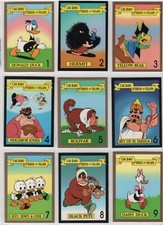 WALT DISNEY COMICS by CARL BARKS & DON ROSA - FOUR SETS = 102 CARDS + ONE BONUS